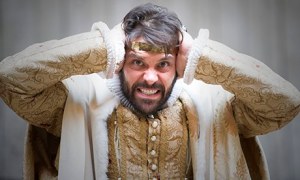 bit.ly/ScriptOrShow  "Joseph Millson as Macbeth. 'Were those audiences attending first nights four centuries ago completely flummoxed? No, they probably weren’t.' Photograph: Tristram Kenton" - Photo Taken from The Guardian